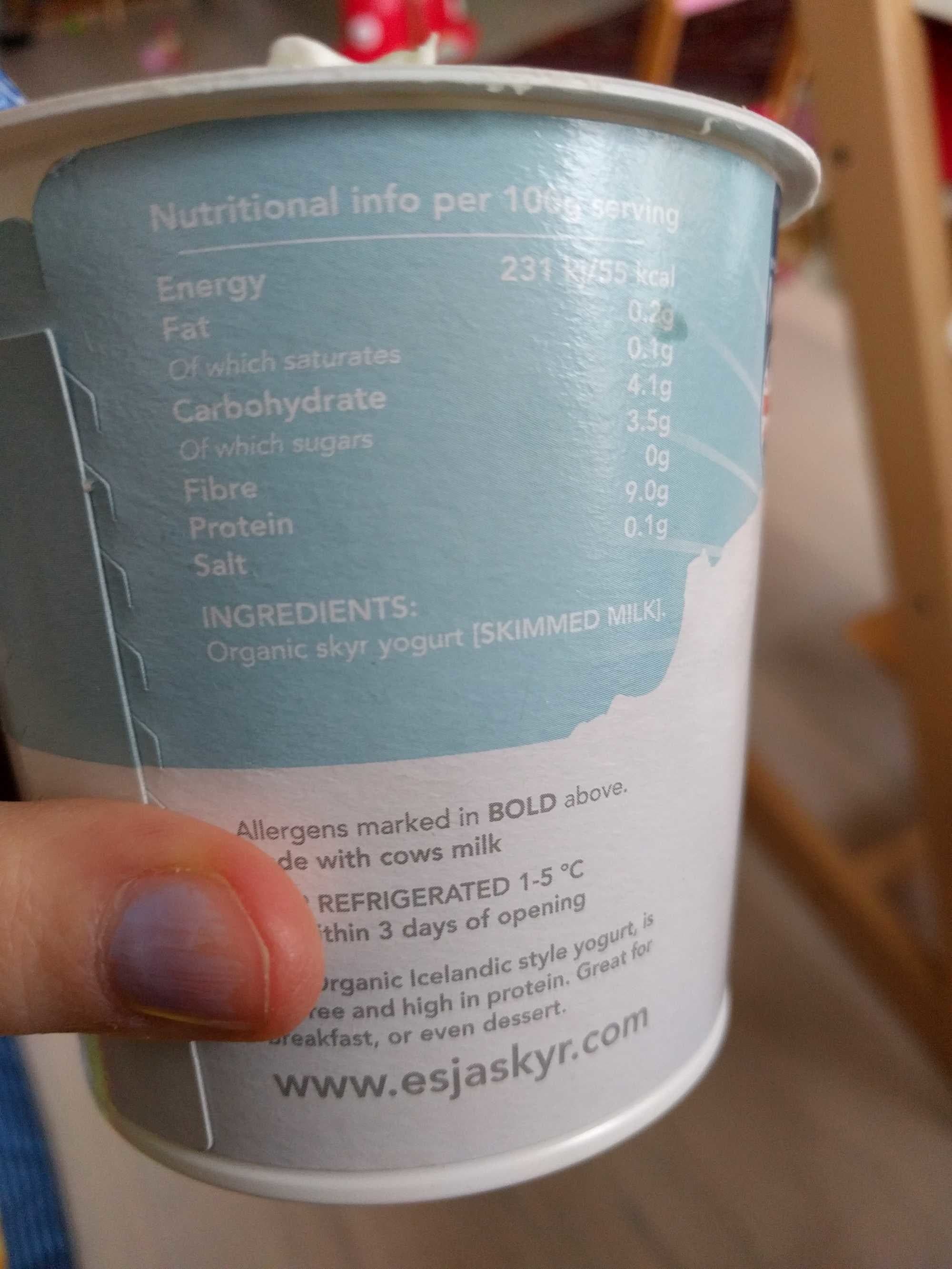 Open Food Facts Esja skyr packshot