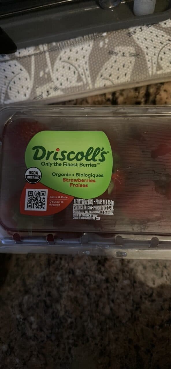 Driscoll's Fraises Biologique packshot