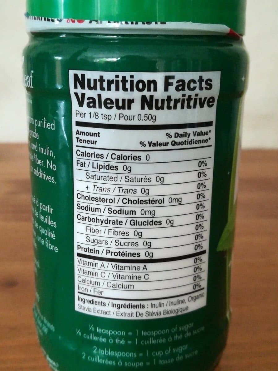 SweetLeaf Natural Stevia Sweetener packshot