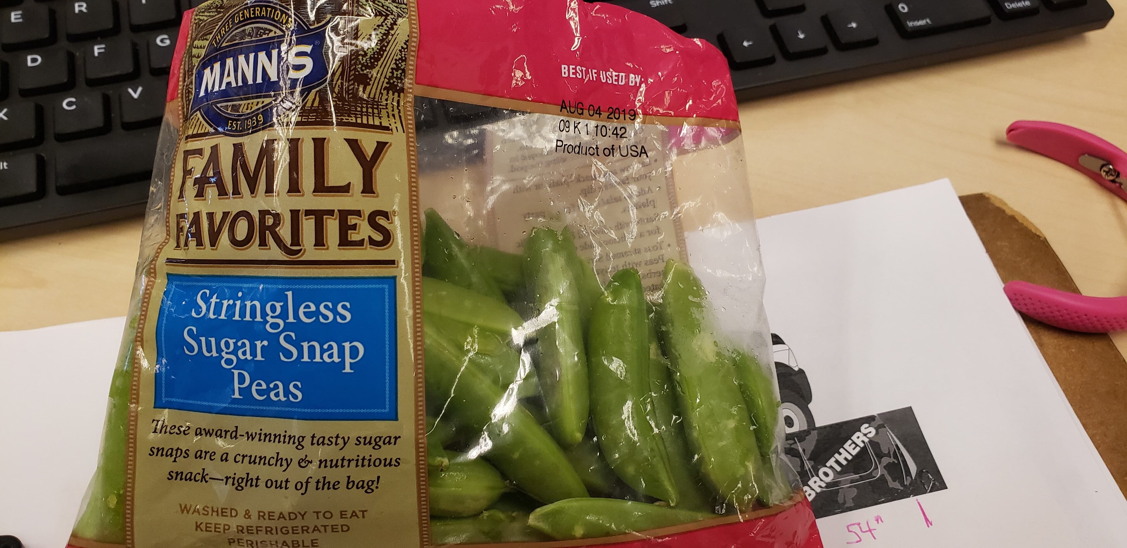 Mann’s Sugar Snap Peas packshot