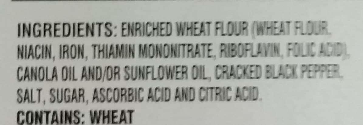 Wellington Water Crackers Cracked Pepper packshot
