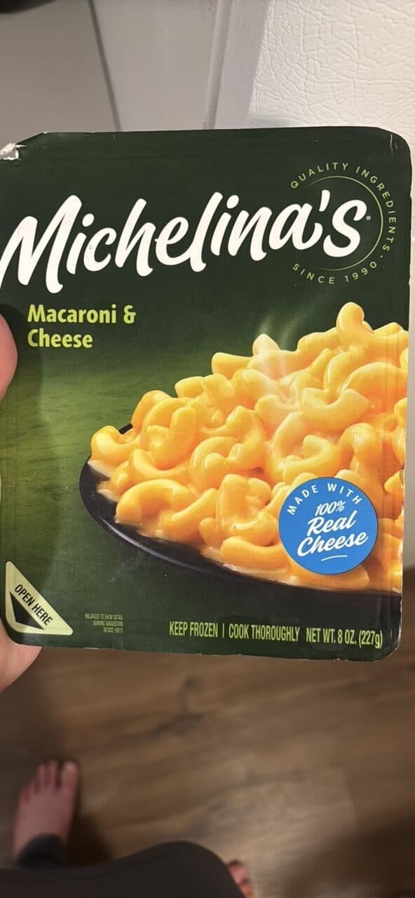 Michelina's Macaroni & Cheese packshot