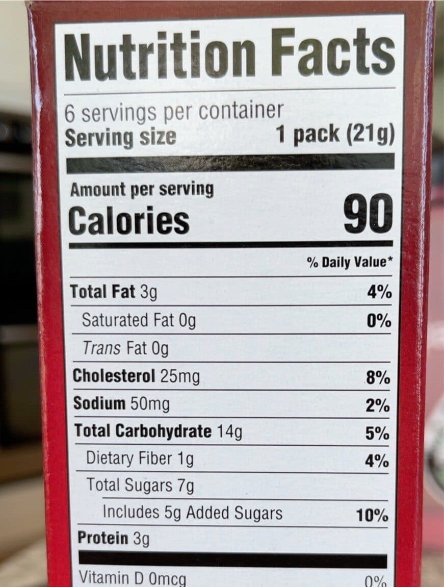 NONNI'S THIN addictives Cranberry Almond Crisps packshot