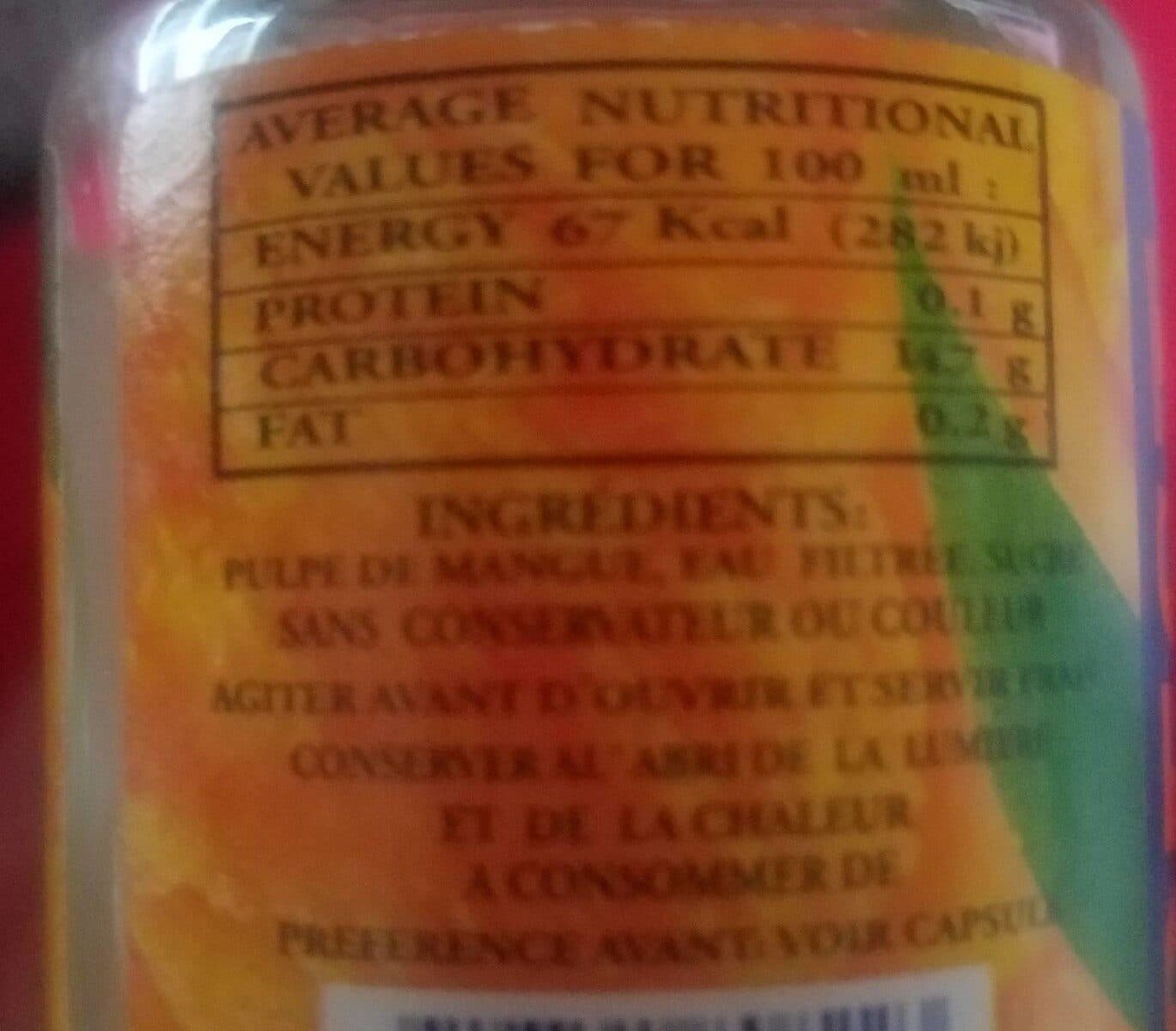 BEST Mango juice packshot