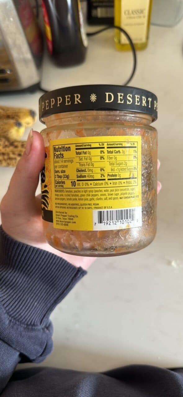 DESERT PEPPER PEACH MANGO SALSA packshot