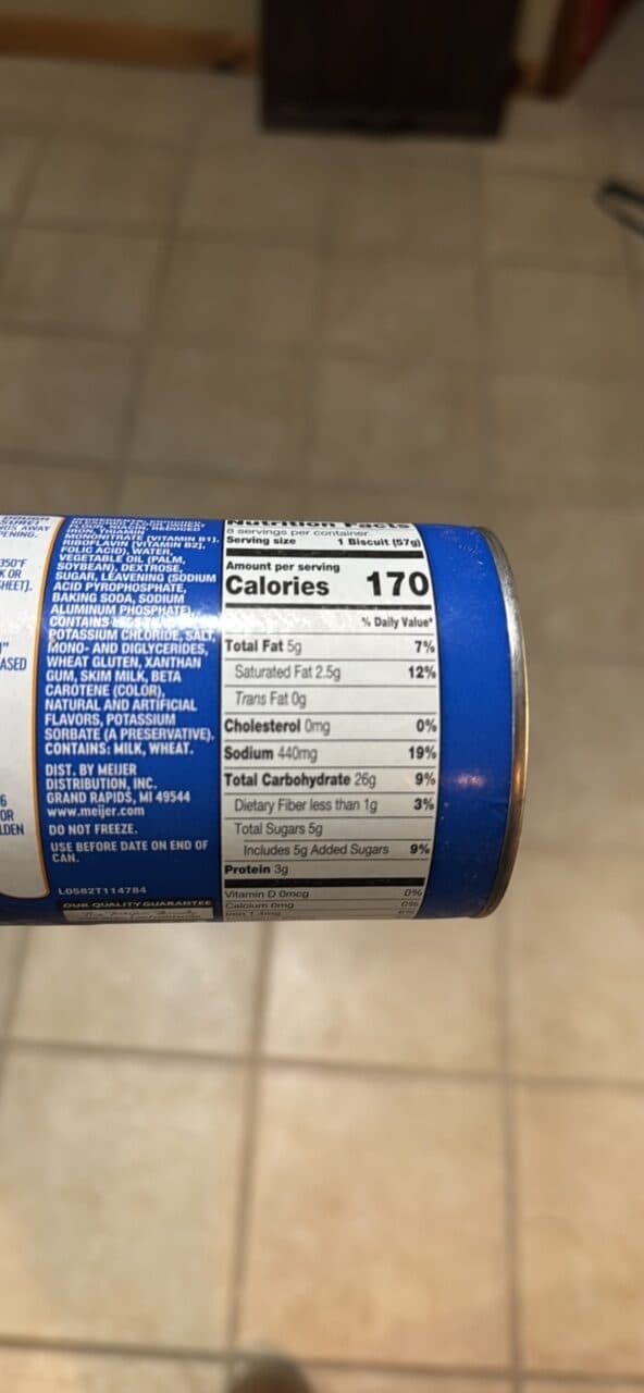 meijer JUMBO Flaky Biscuits packshot