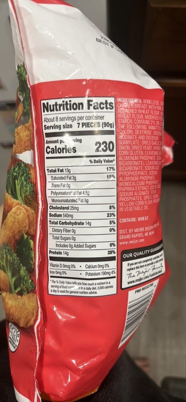 meijer Chicken Fries packshot