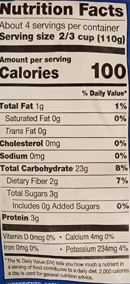 Meijer Sweet corn steamable packshot