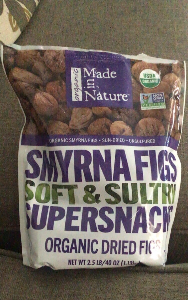Made In Nature Organic Dried Smyrna Figs packshot