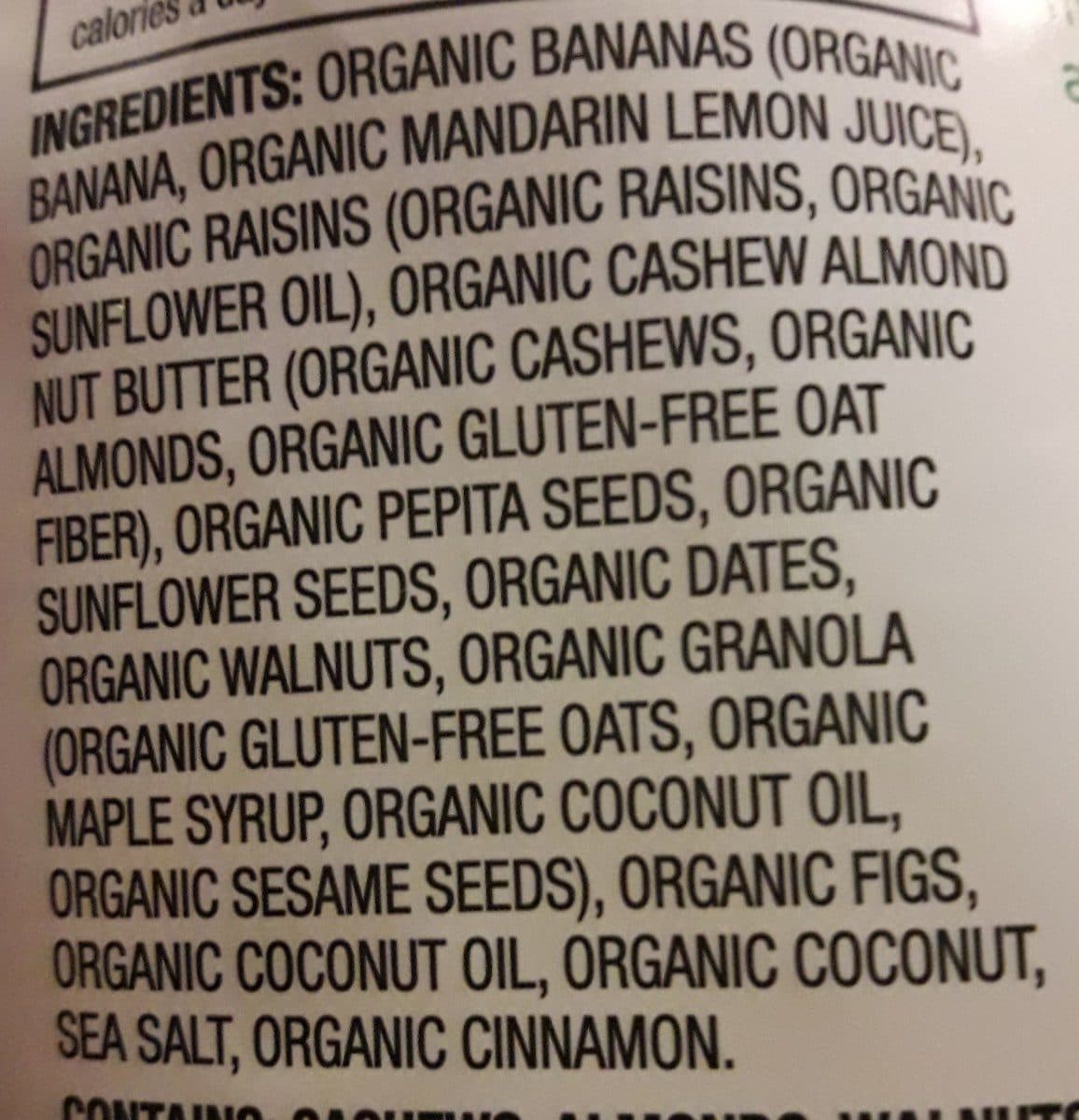 Open Food Facts Nanapops nut butter filled supersnacks packshot