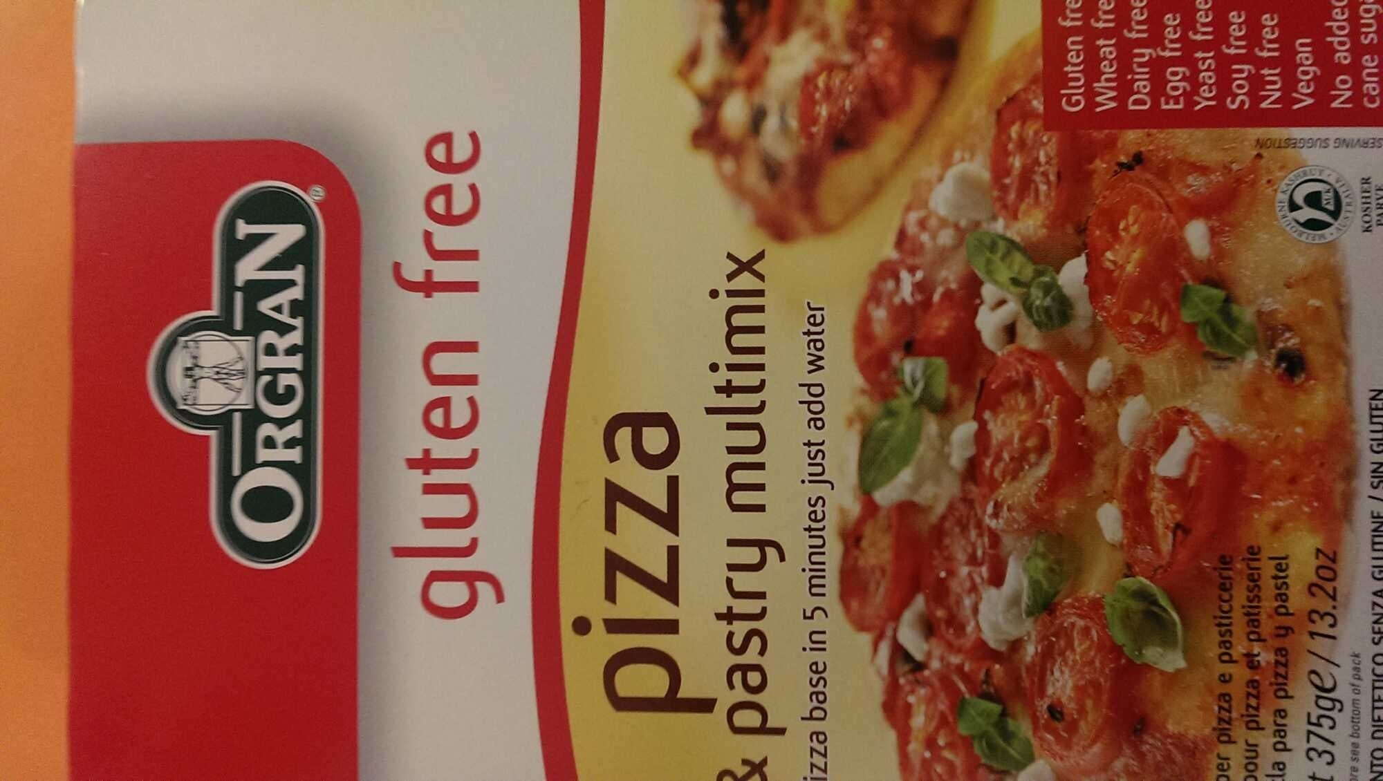 orgran Pizza & pastry multimix gluten free packshot