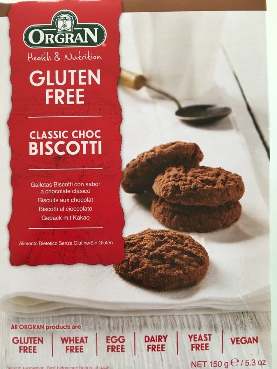 Orgran Orgran Classic Choc Biscotti Biscuits (5.2 Oz) packshot