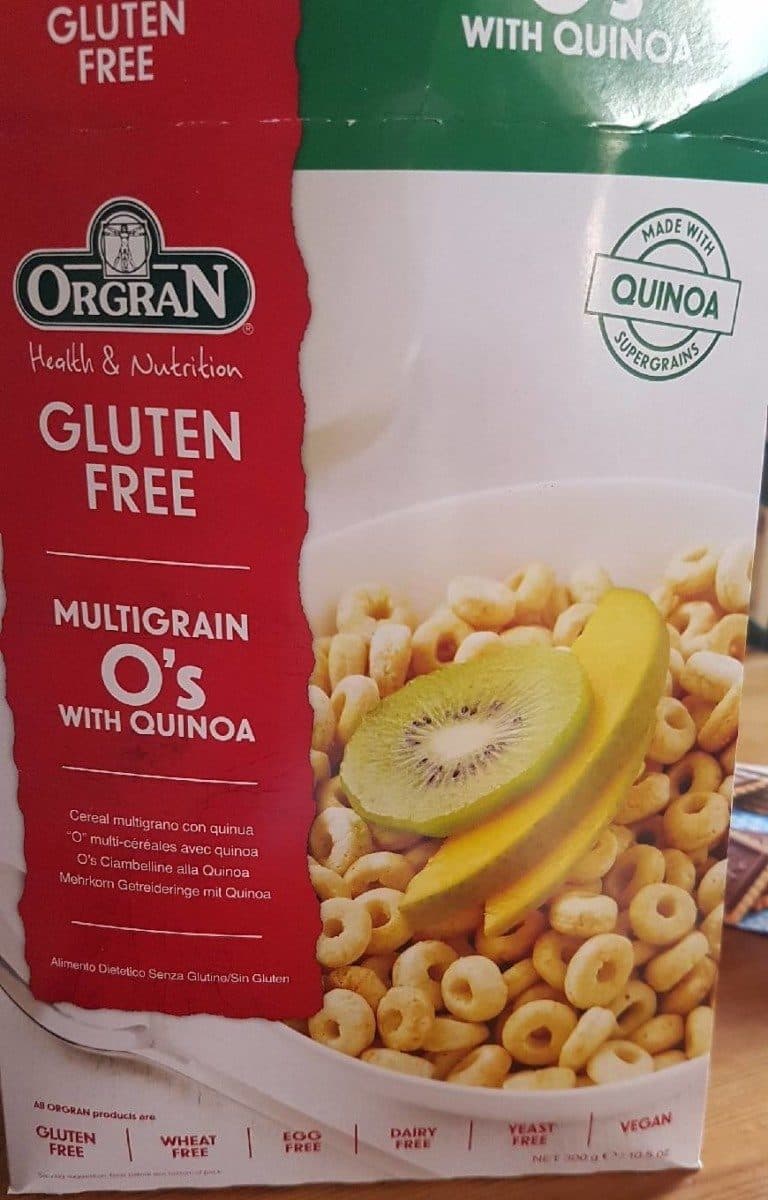 Orgran Orgran Multigrain O's With Quinoa packshot