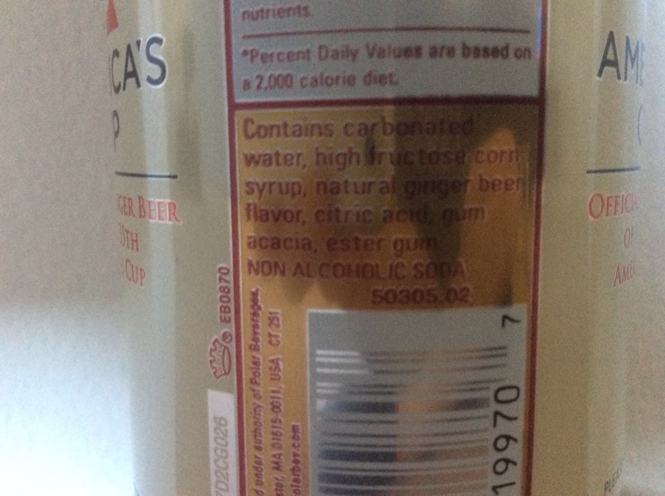 Goslings Ginger Beer packshot