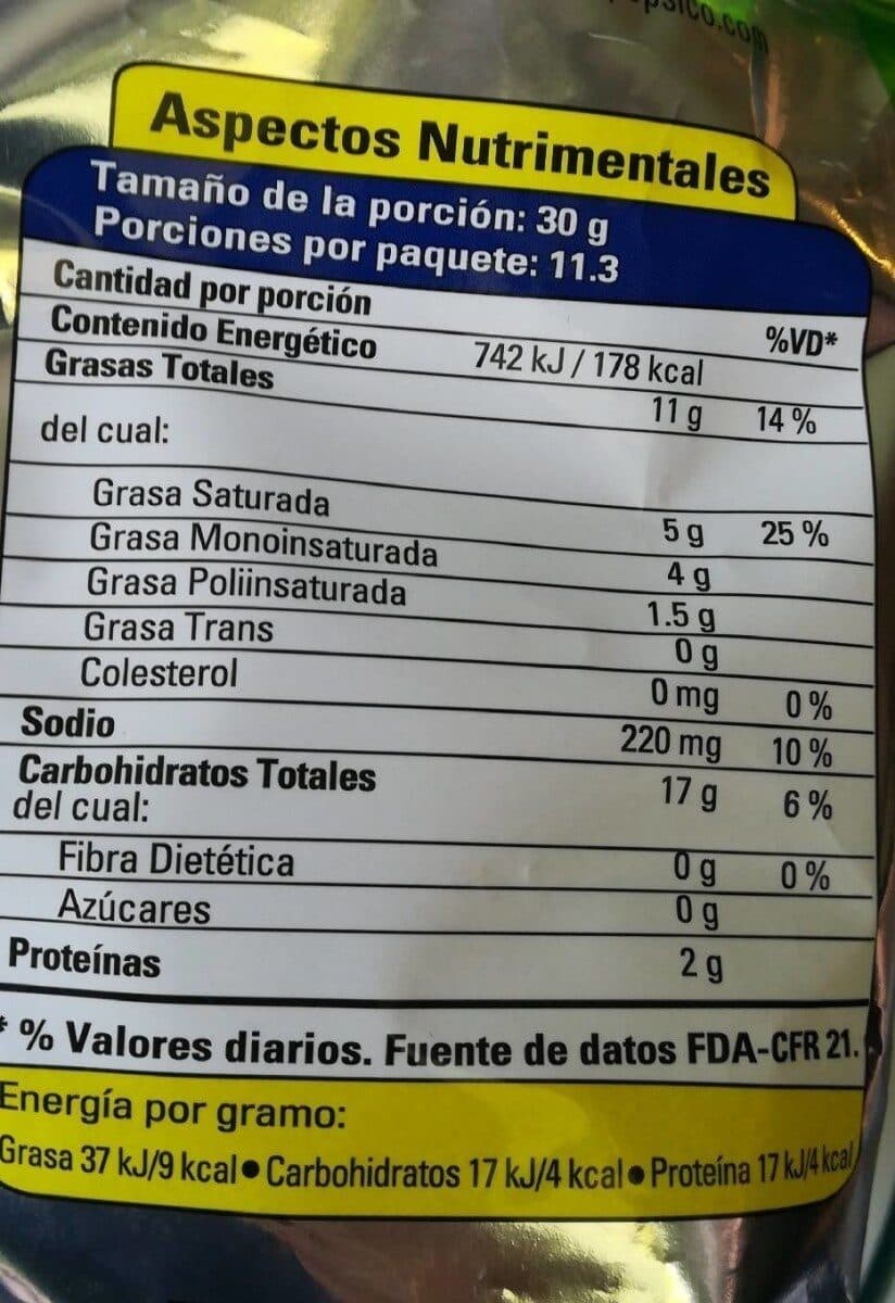 Open Food Facts Tortrix packshot