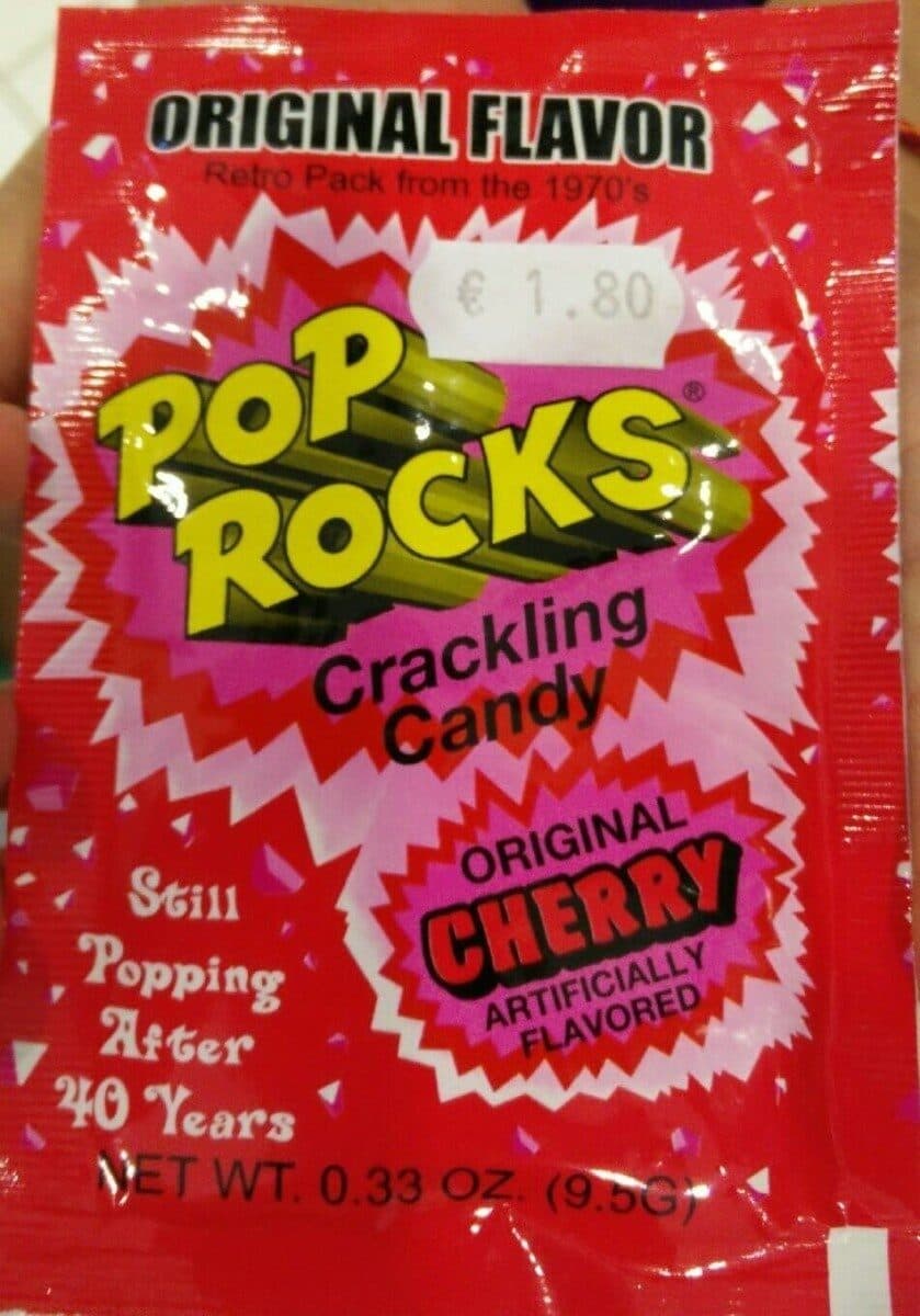 pop rocks Bonbon Pop Rocks Goût Cerise packshot