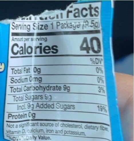 Pop Rocks Cotton candy ounces count packshot
