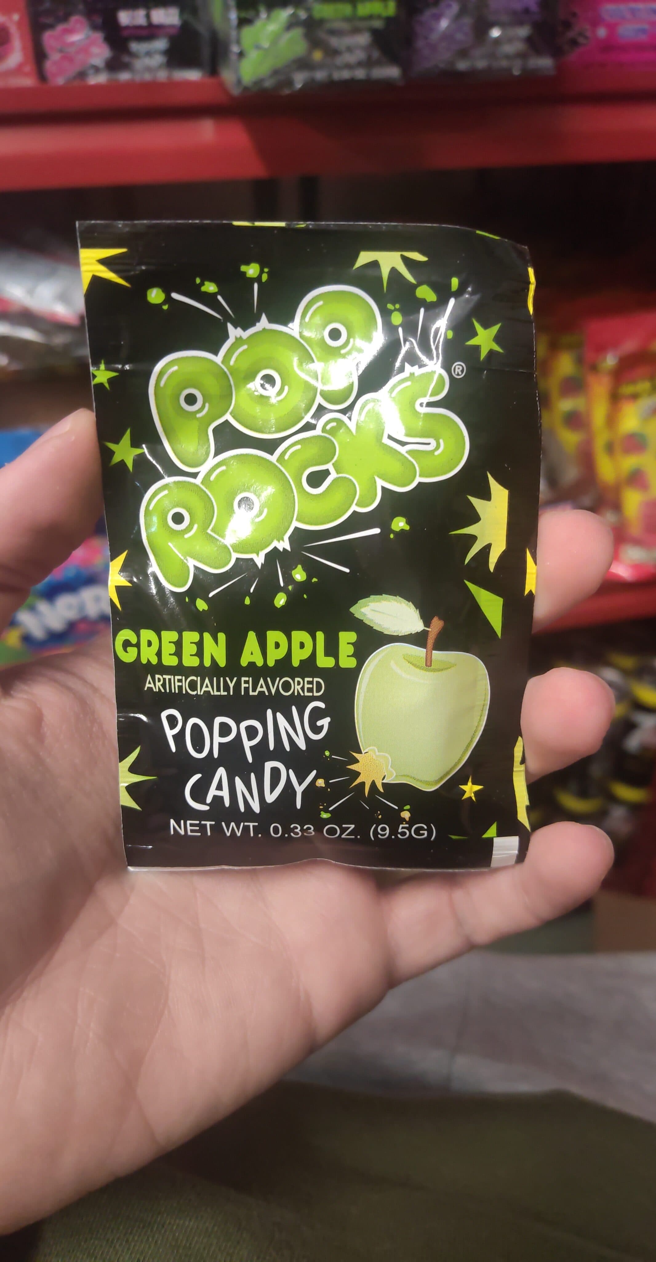 pop rocks Pop Rocks Green Apple Popping Candy packshot