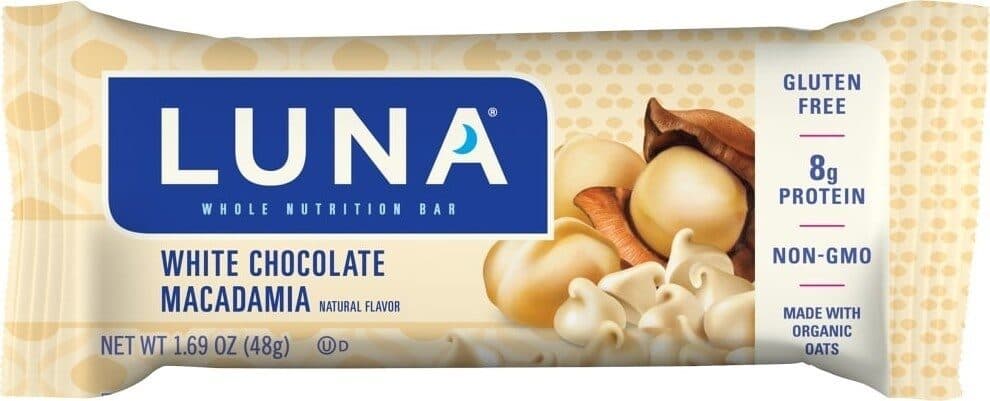 Clif Bar And Company White chocolate macadamia nutrition bar packshot
