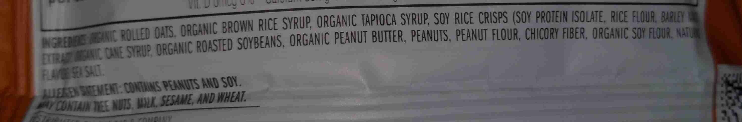 Clif Bar Crunchy Peanut Butter packshot