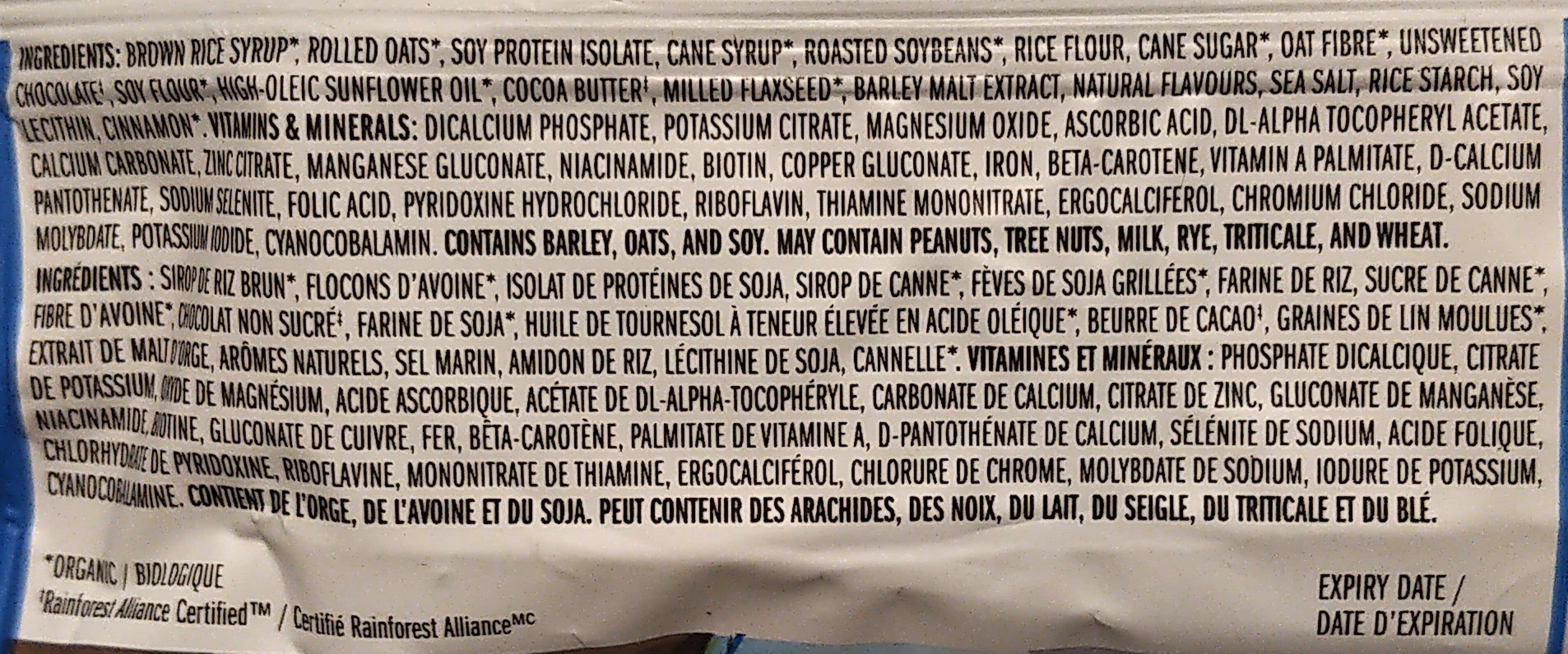 Clif Bar Chocolate Chip packshot
