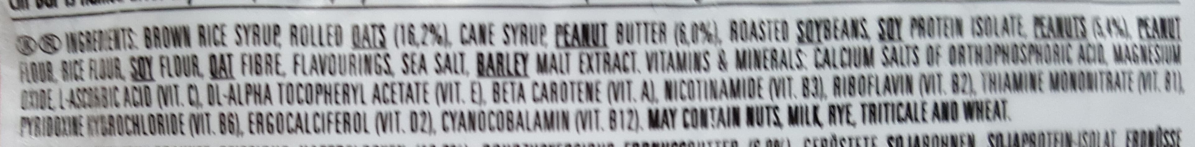 CLIF BAR Crunchy Peanut Butter packshot