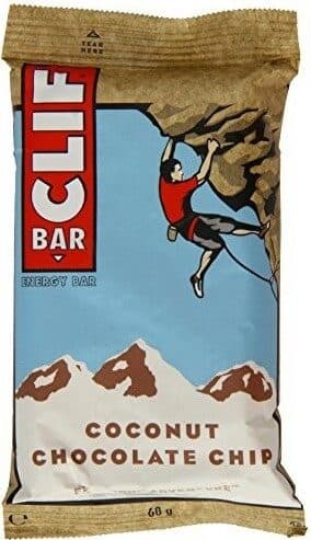 Clif Bar Clif Bar Coconut Chocolate Chip Energy Bar 68 G (pack of 12) packshot