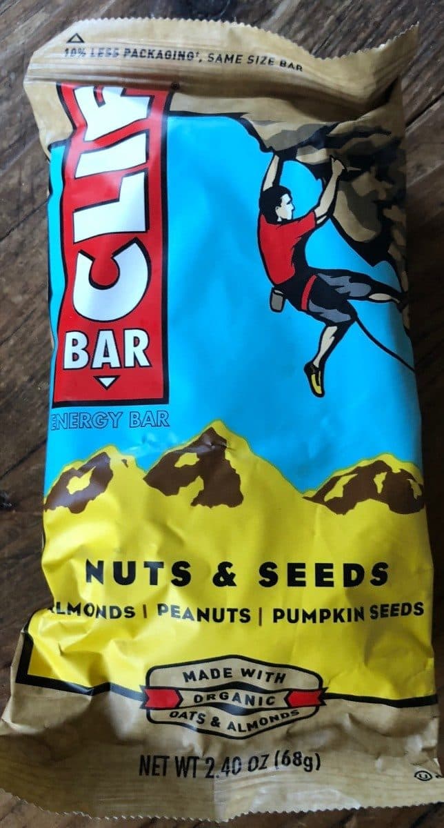 Clif Bar Nuts & seeds energy bar, nuts & seeds packshot