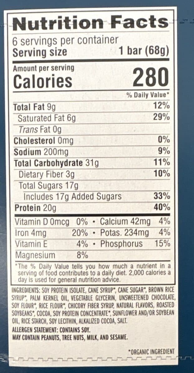 Clif Clif builder's protein chocolate mint protein bars packshot