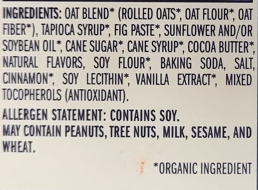 Clif Clif Kid ZBar Iced Oatmeal Cookie packshot