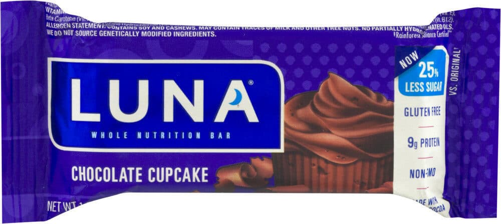 Luna Whole Nutrition Bar packshot