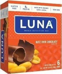 Luna Whole Nutrition Bar packshot