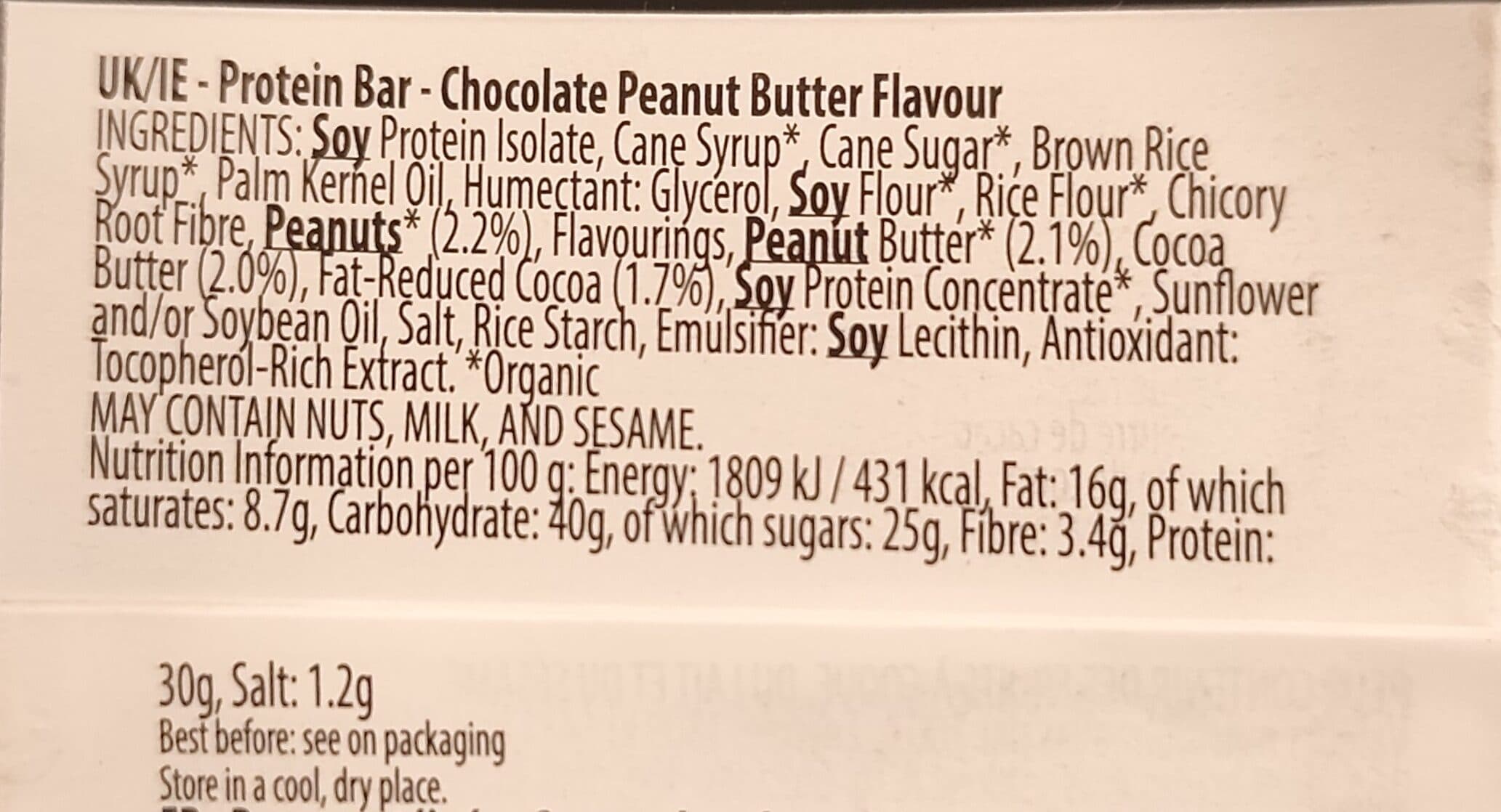 Clif Builders Protein Bar Protein Bar packshot