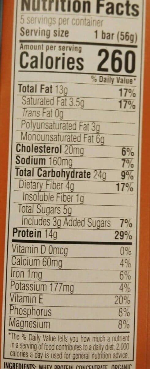 Clif Protein Bar, Peanut Butter & Chocolate packshot