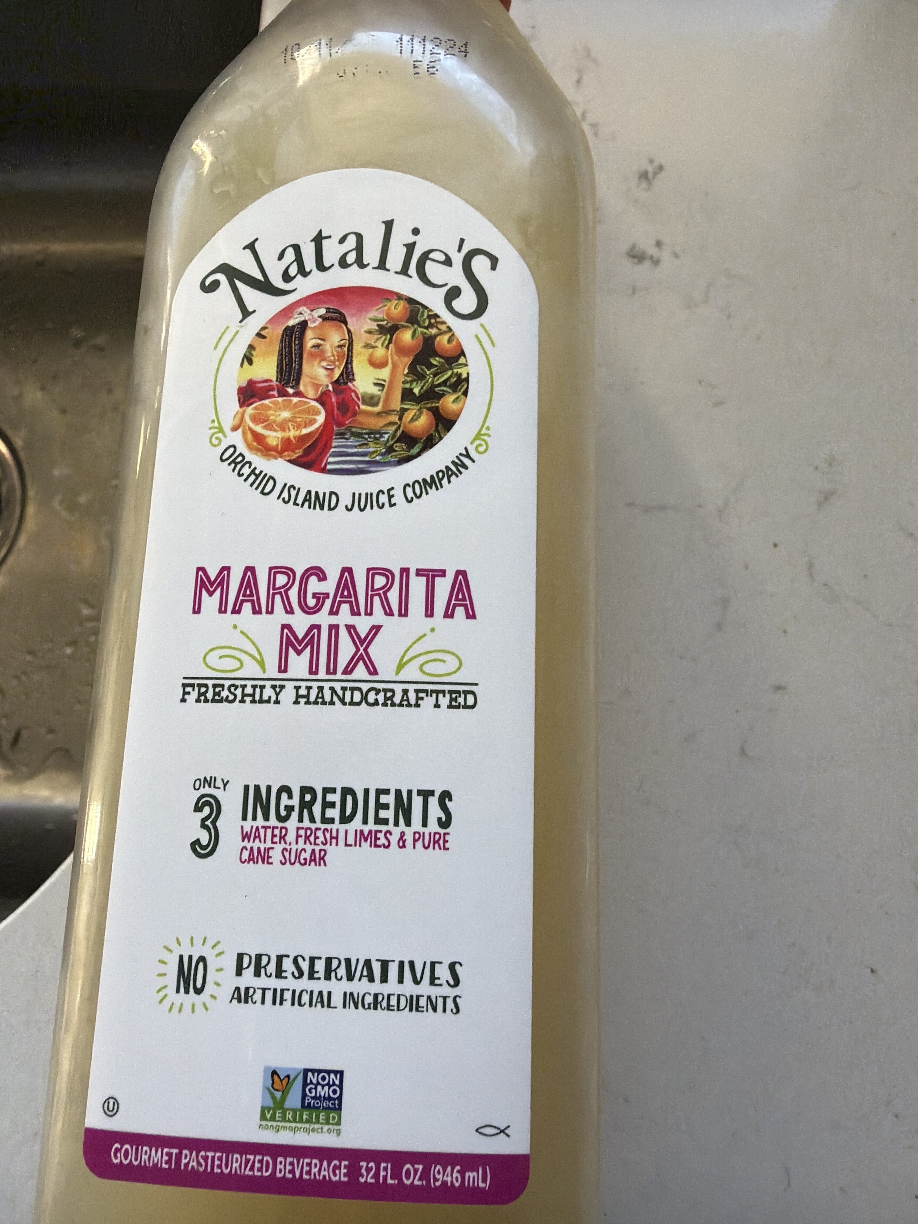 Orchid Island Juice Company Margarita mix packshot
