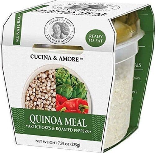 Cucina & Amore Quinoa Quick Meal Artichoke & Roasted Pepper packshot