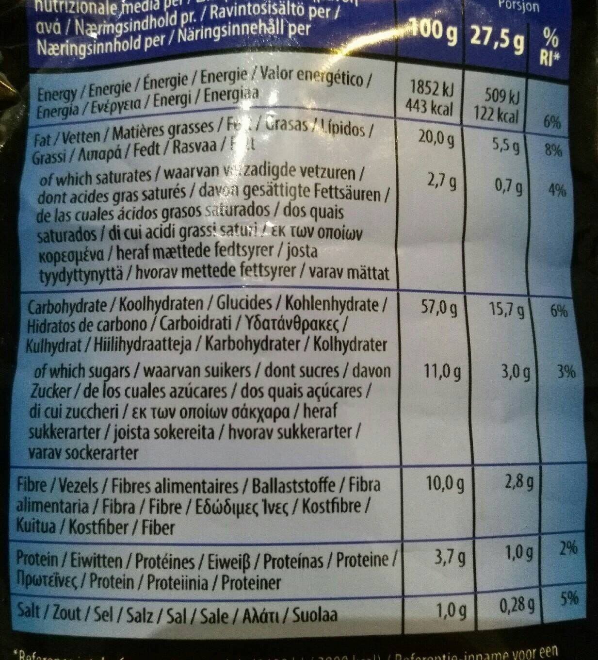 Terra Blue Potato Chips packshot