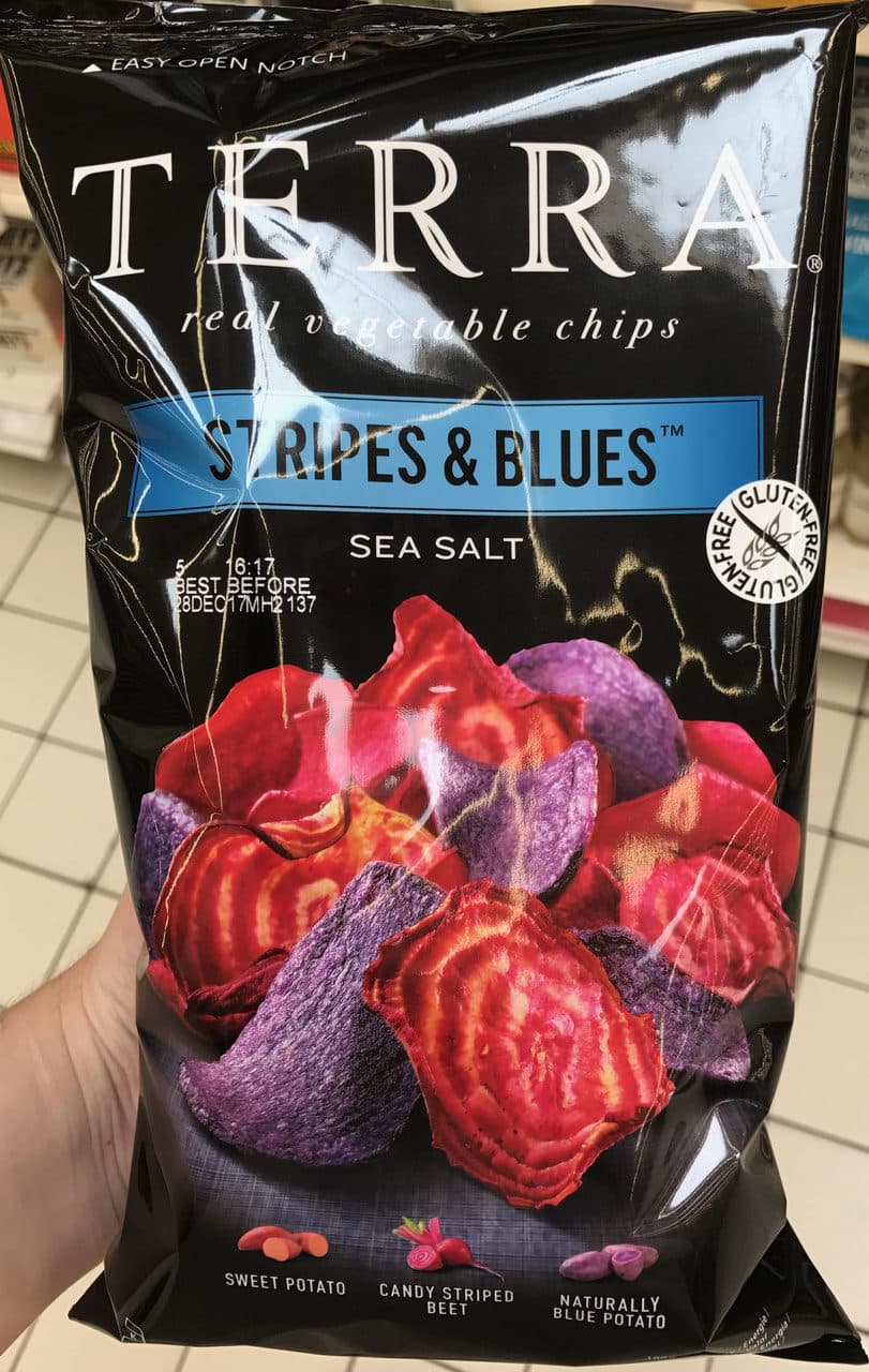Terra Stripes & Blues Vegetable Chips packshot