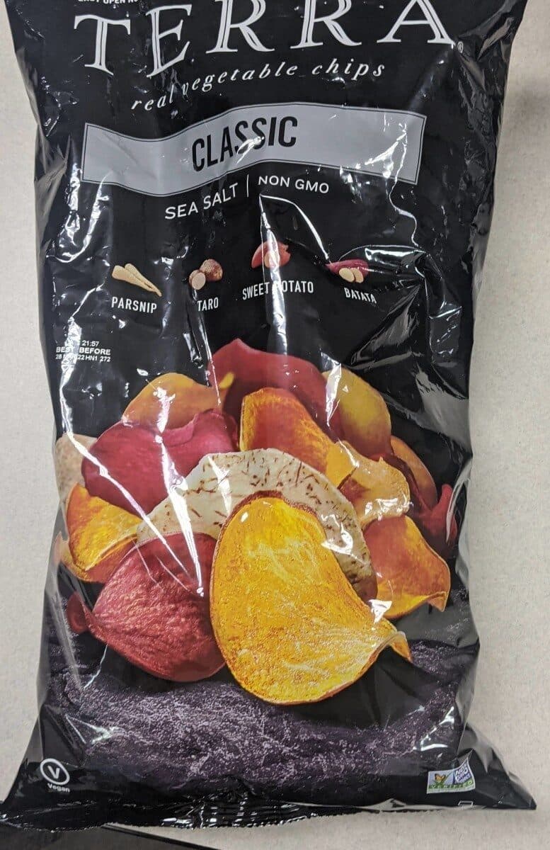 Terra Chips Classic Vegetable Chips packshot