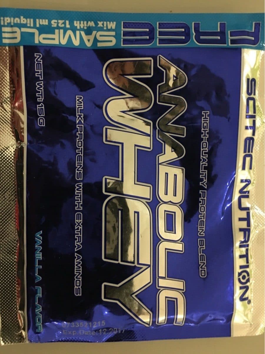 Open Food Facts Anabolic Whey packshot