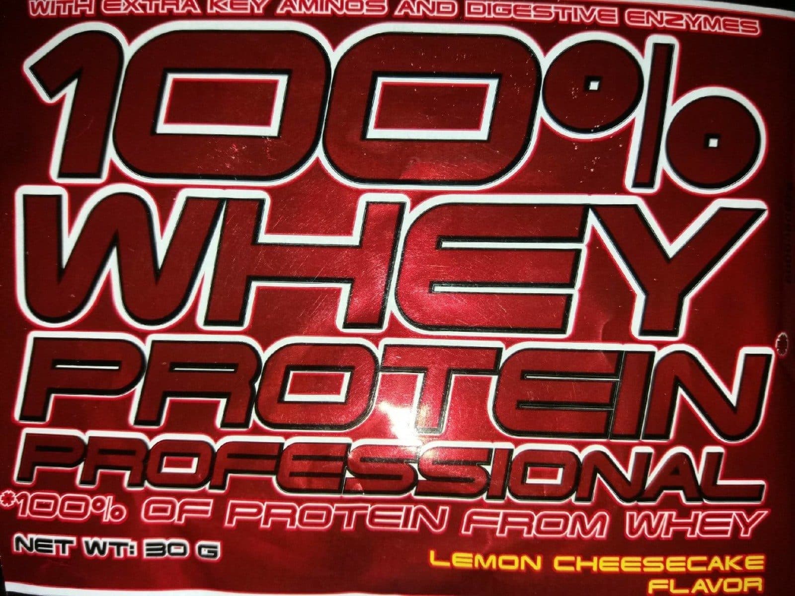 Open Food Facts Whey Scietec Nutrition Lemon Cheesecake packshot
