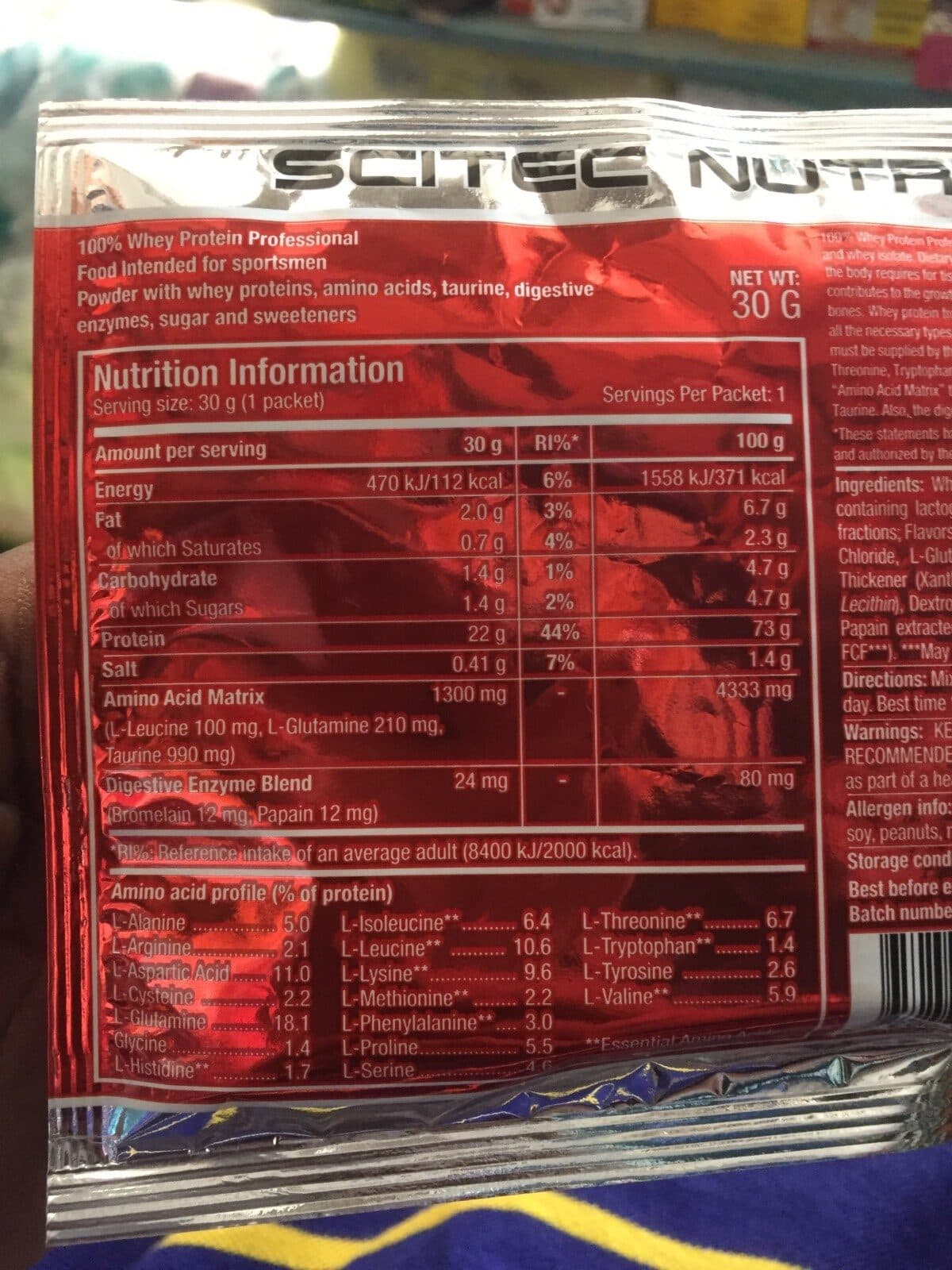 Open Food Facts Protein packshot