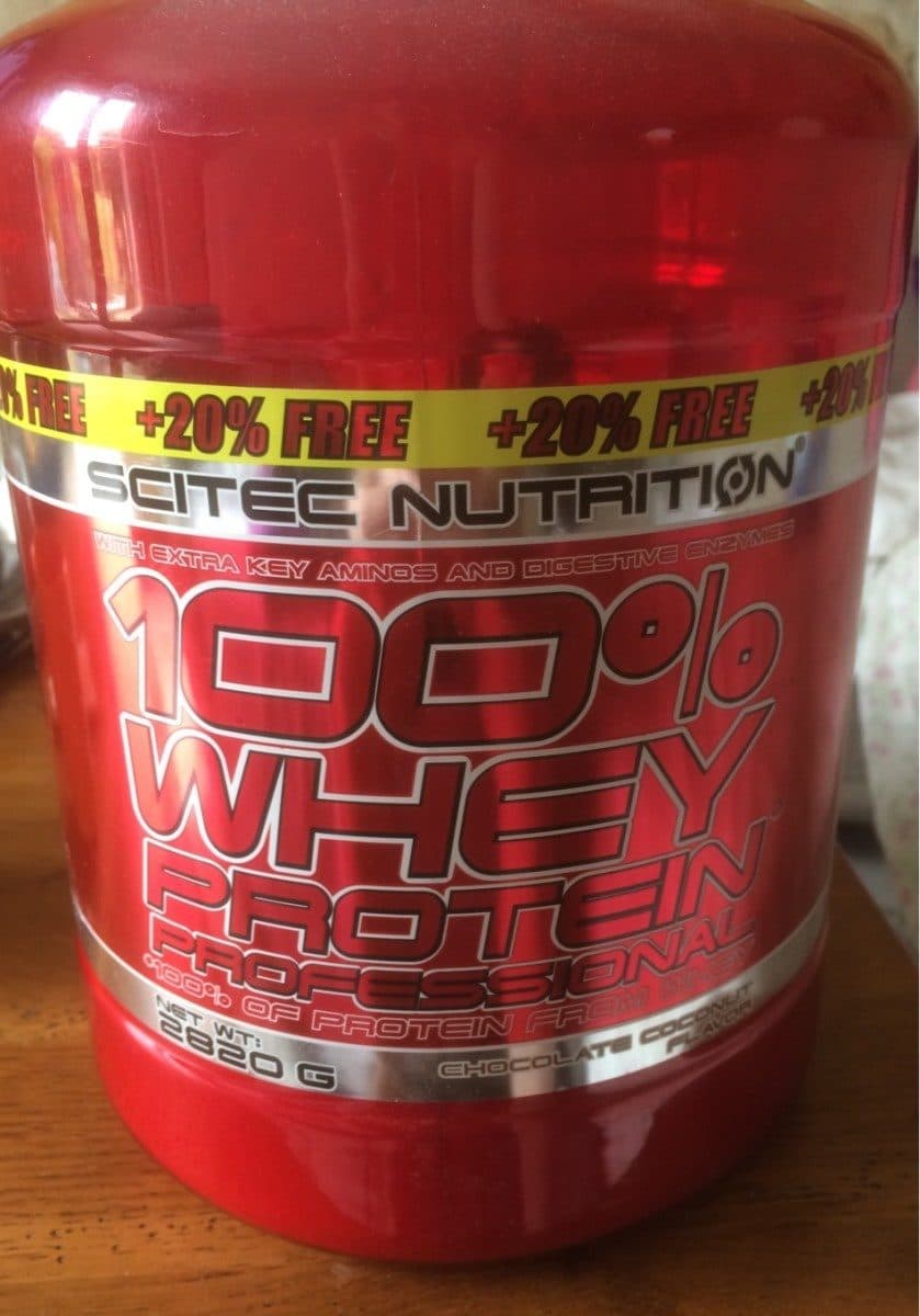 Scitec nutrition 100% Whey Protein Professional, Chocolate Coconut packshot