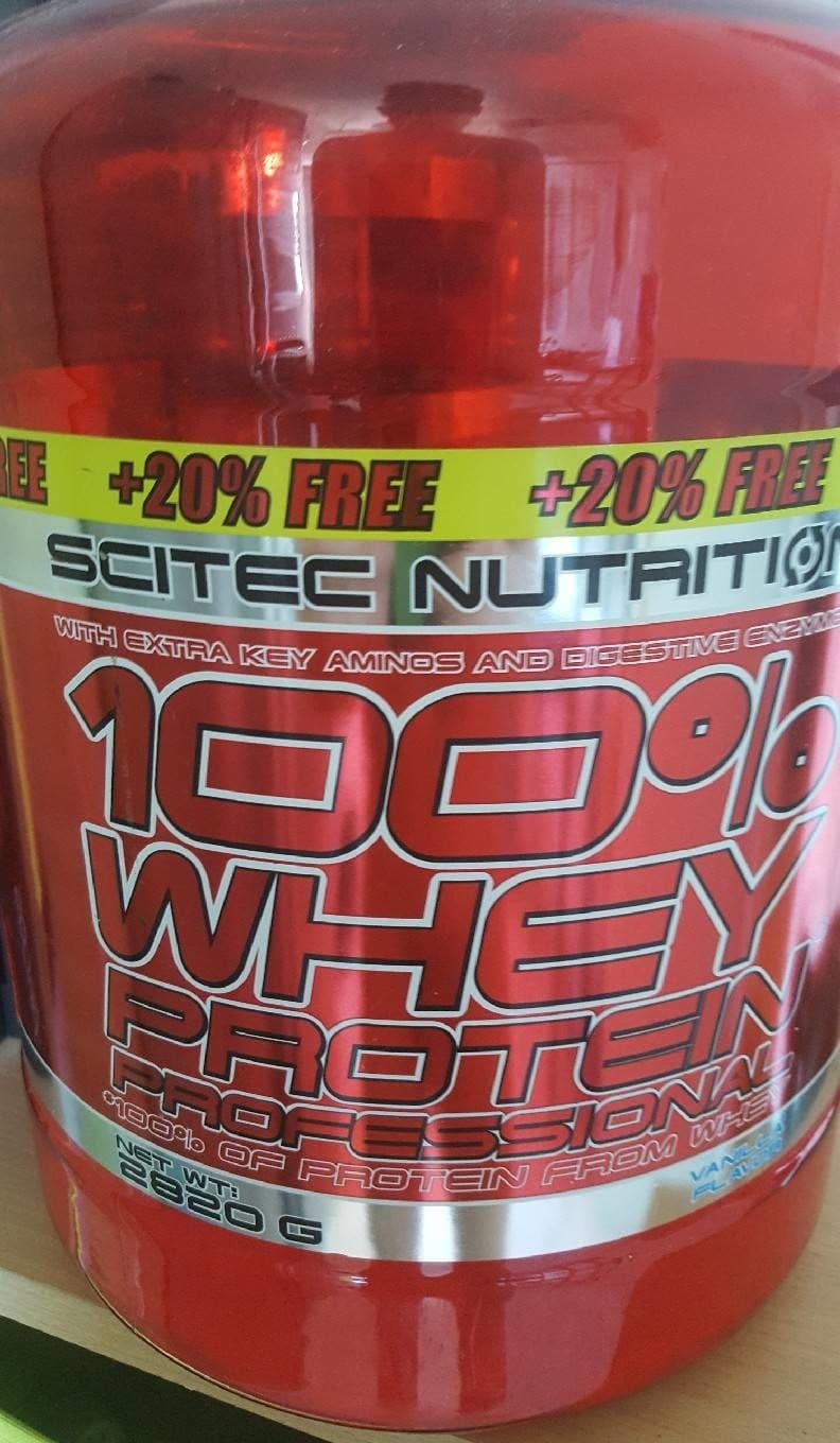 Scitec nutrition Scitec Nutrition 100% Whey Protein Professional 2820G packshot