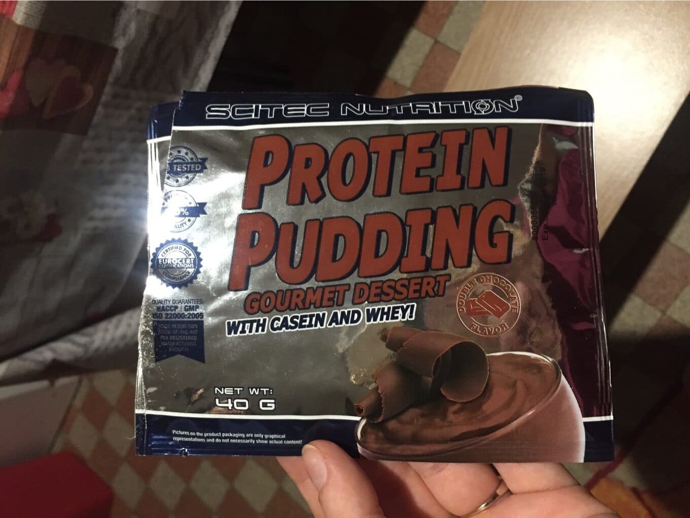 Scitec nutrition Protein Pudding Gourmet Dessert, Double Chocolate packshot
