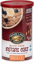 Open Food Facts Natures path organic quick cook Instant oats whole grain rolled oats packshot