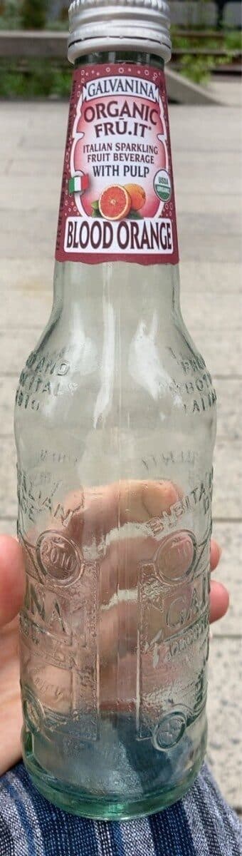 La Galvanina S.P.A. Organic Fru.It, Sparkling Beverage With Pulp, Blood Orange packshot