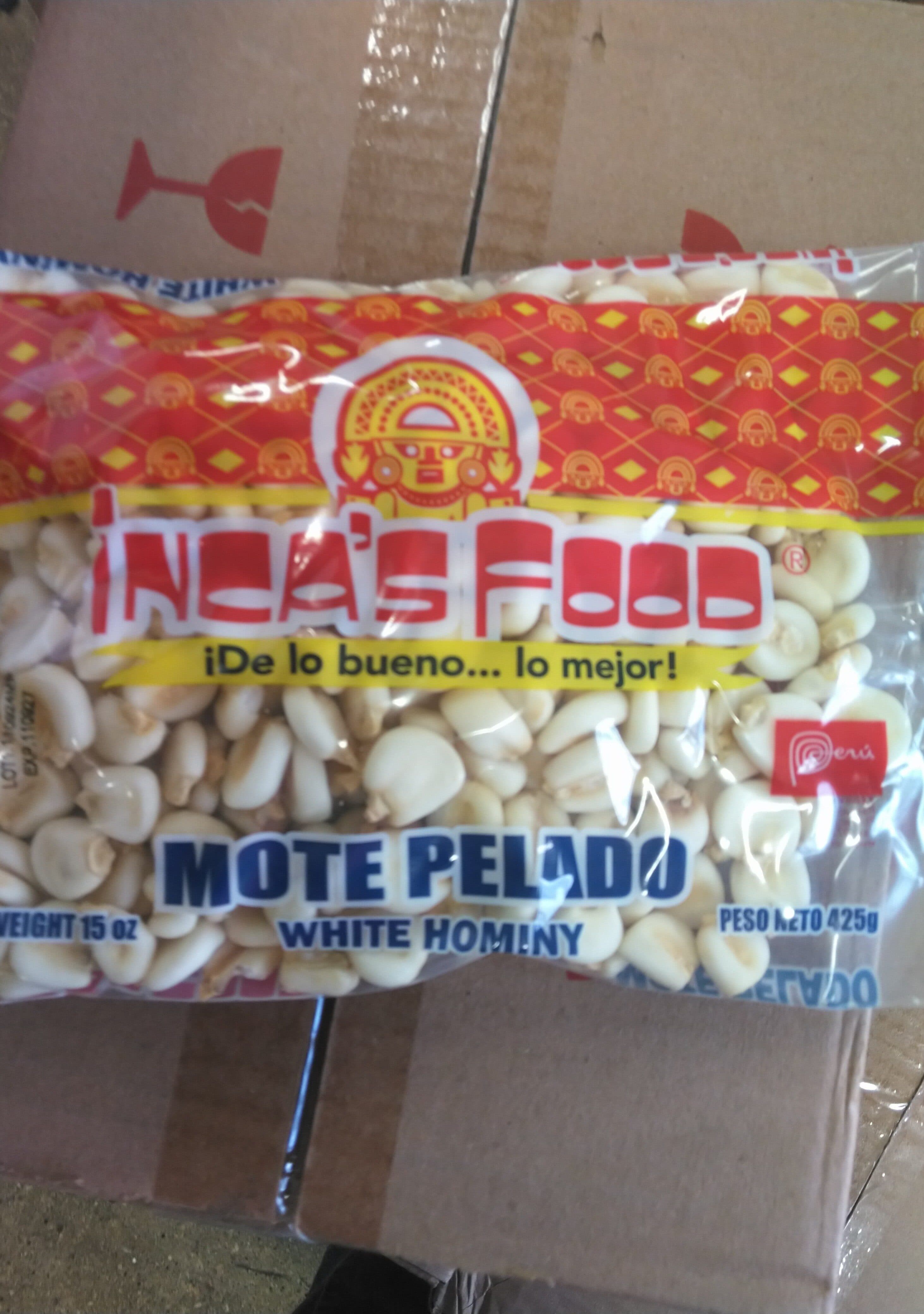Inca's Food White Hominy packshot