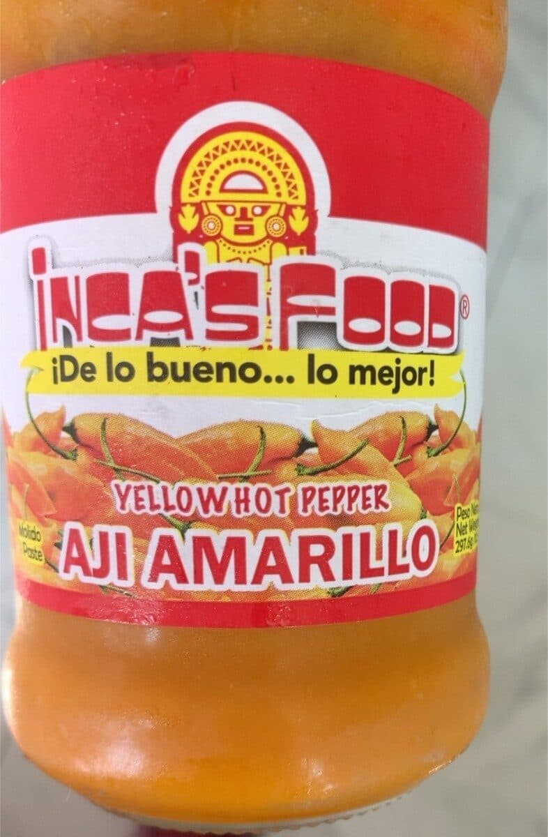Inca's Food Yellow hot pepper packshot