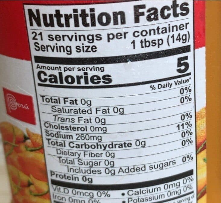 Inca's Food Yellow hot pepper packshot